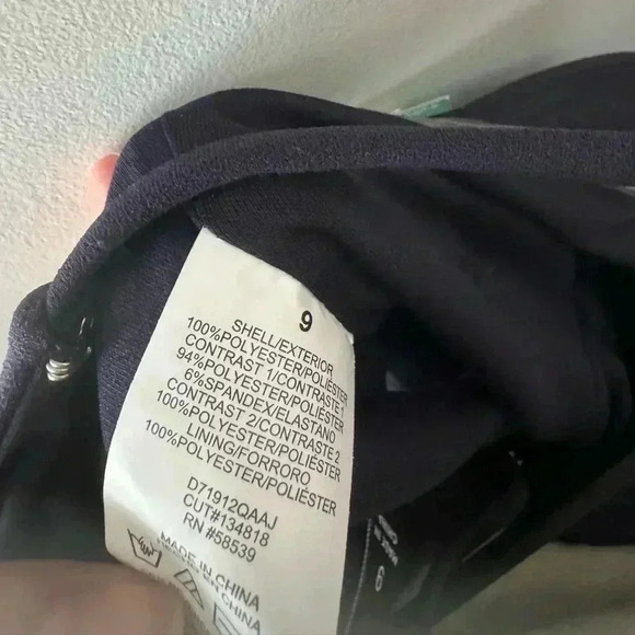 Juniors Double Tiered Short Formal Halter Dress - Picture 6 of 6